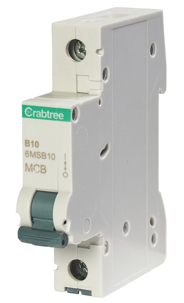 Image of Crabtree Loadstar 10A SP Type B MCB 