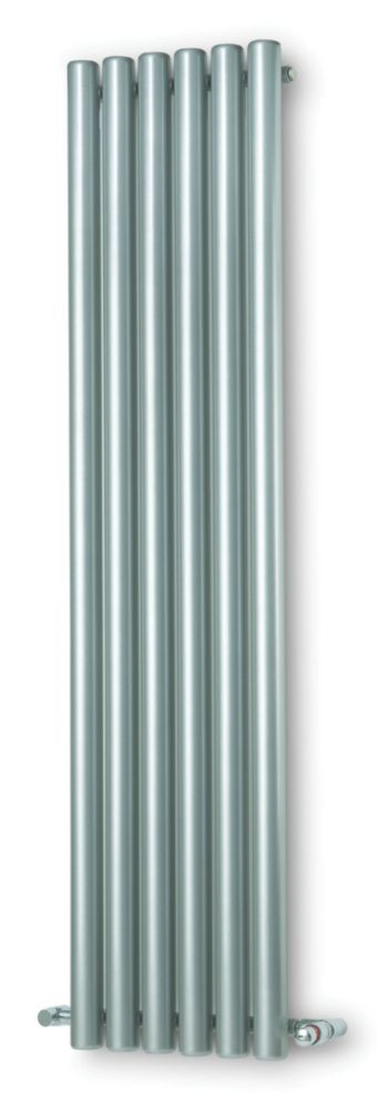 Image of Ximax Erupto Designer Radiator 1800mm x 435mm Silver 4178BTU 