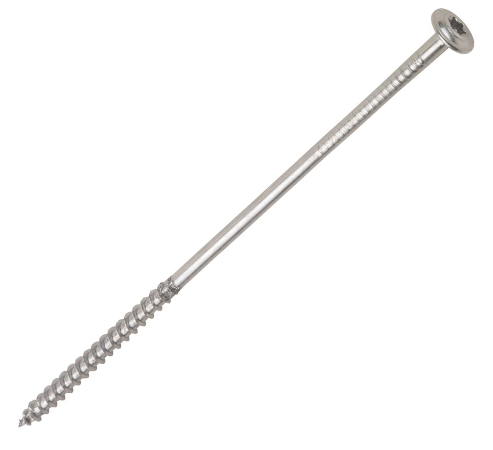 Image of Spax TX Flange Self-Drilling Wirox-Coated Timber Screws 6mm x 180mm 100 Pack 