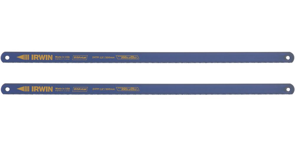 Image of Irwin 24tpi Metal Hacksaw Blades 12" 