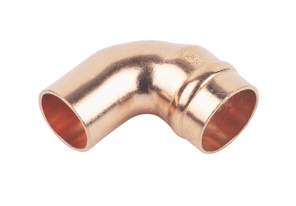 Image of Flomasta Solder Ring Equal 90Â° Street Elbows 15mm 10 Pack 