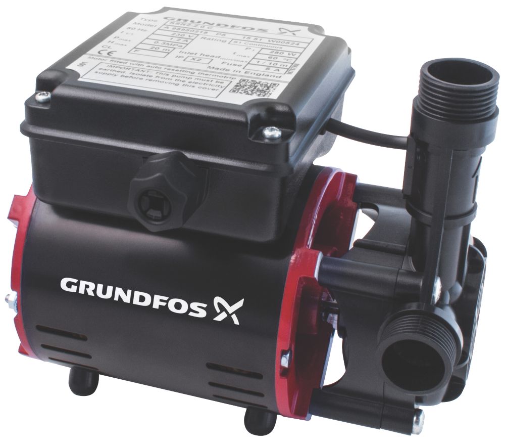 Image of Grundfos 98950218 Regenerative Single Shower Pump 2.0bar 