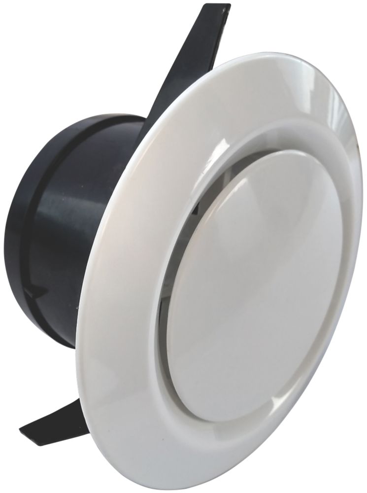 Image of Map Vent Adjustable Vent White 100mm x 100mm 