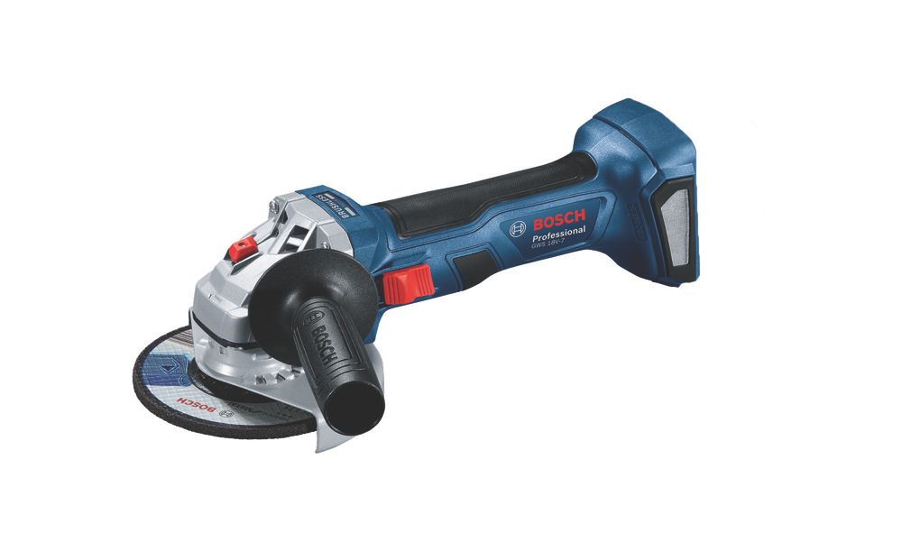 Image of Bosch GWS 18V-7 Professional 18V Li-Ion Coolpack 5" Brushless Cordless Angle Grinder - Bare 