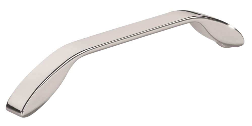 Image of Siro Straight Bar Cabinet Pull Handle Bright Chrome 160mm 