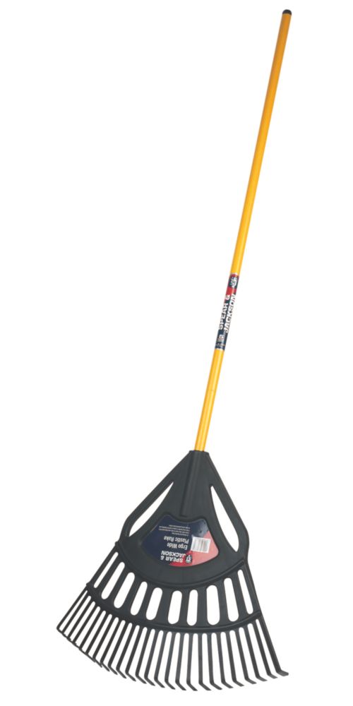 Image of Spear & Jackson Ergowide Leaf Rake 600mm 