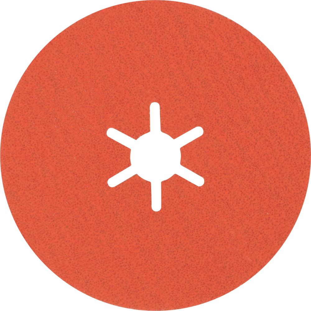 Image of Bosch Expert R782 Prisma Fibre Discs 100mm x 22.23mm 80 Grit 25 Pack 