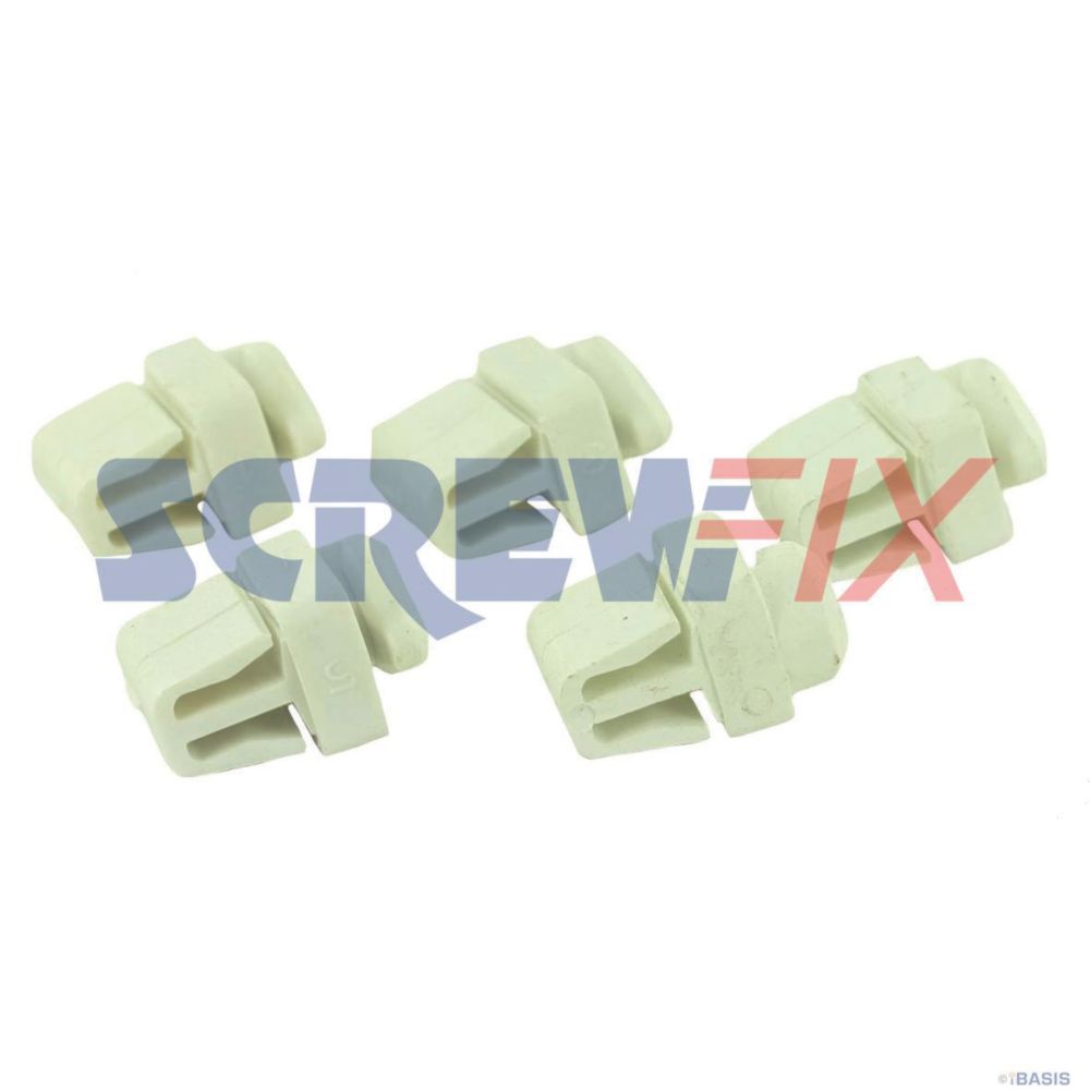 Image of Worcester Bosch 87161410350 RETAINING BUTTON 5 Pack 