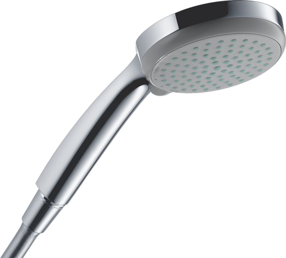 Image of Hansgrohe Croma 100 EcoSmart Shower Handset Chrome 100mm x 199mm 