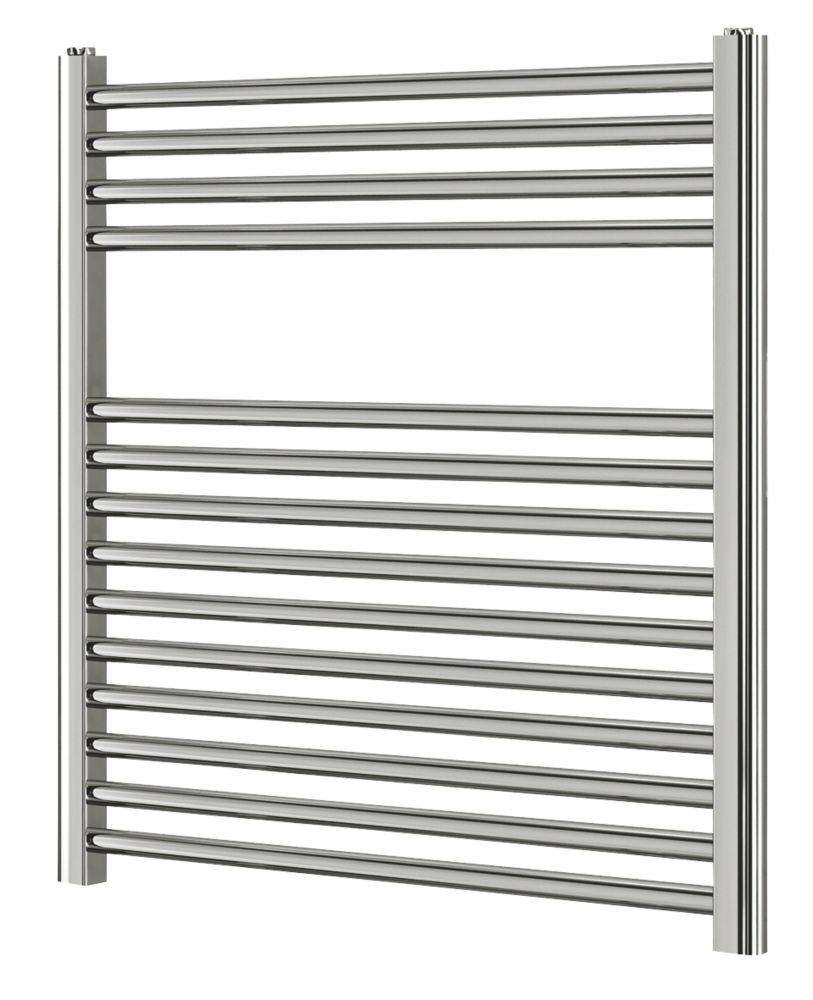 Image of Blyss Towel Radiator 700mm x 600mm Chrome 859BTU 