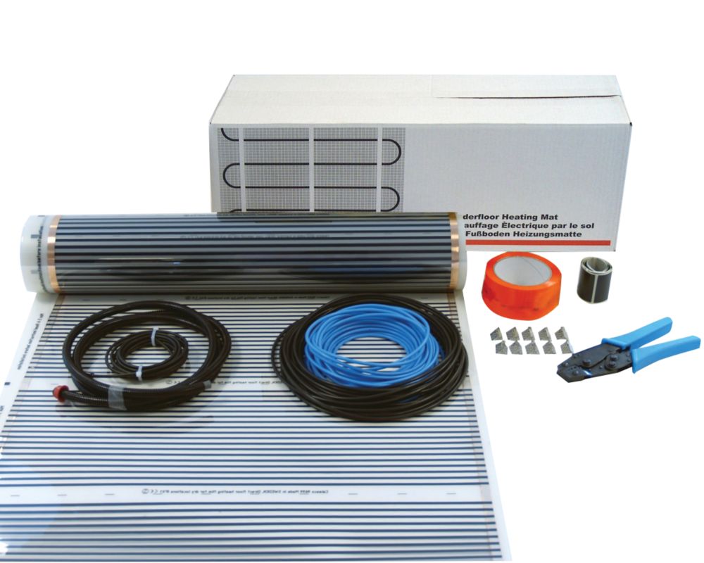 Image of Klima Underfloor Heating Foil Kit for Wooden Floor 10mÂ² 