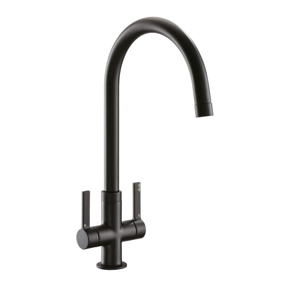 Image of Abode Pico Kitchen Mixer Tap Matt Black 