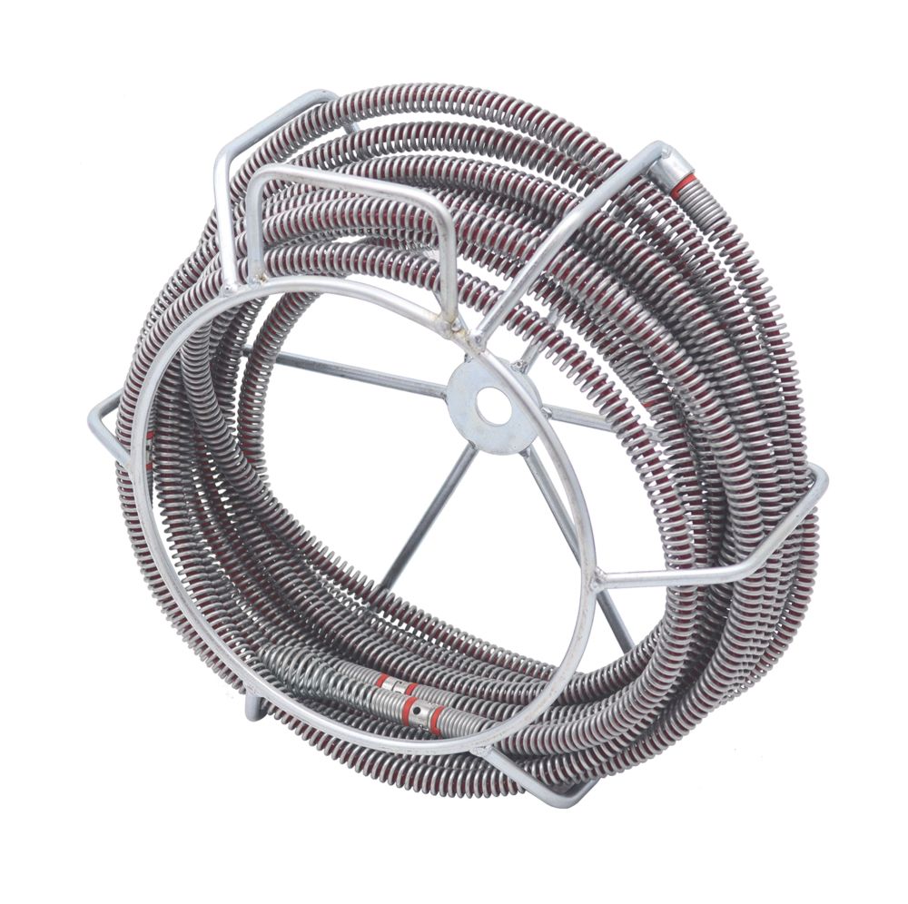 Image of Rothenberger DuraFlex Drain Cleaning Spiral 16-22mm x 22.5m 