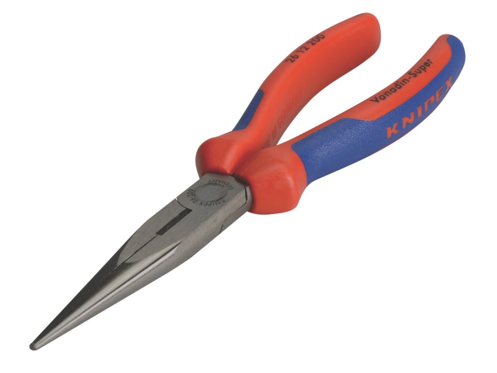 Image of Knipex Snipe Nose Side Cutting Pliers 8" 
