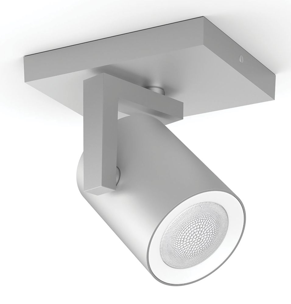 Image of Philips Hue Argenta LED Single Spotlight Aluminium 6W 350lm 