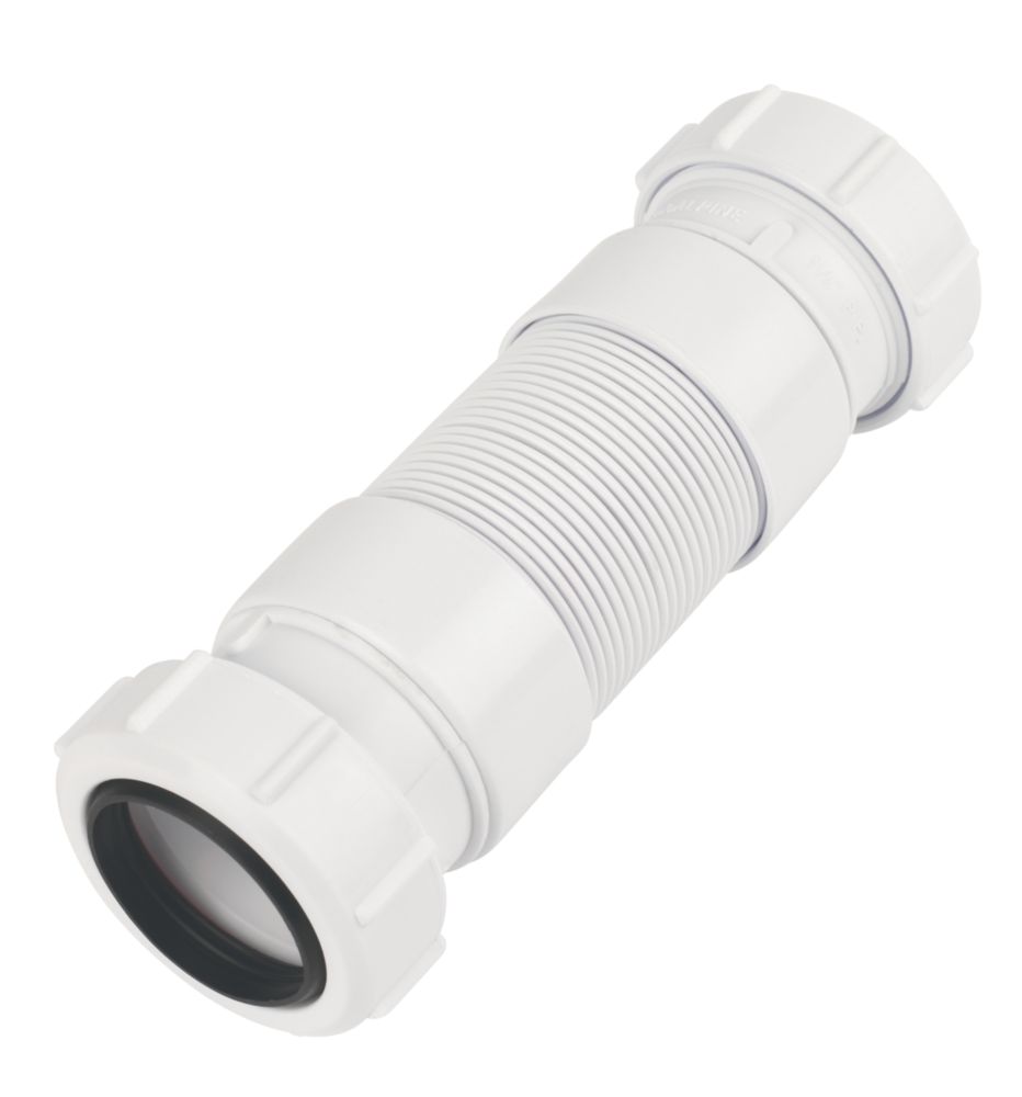 Image of McAlpine FLEXCON4 Flexible Connector White 40mm x 157-242mm 
