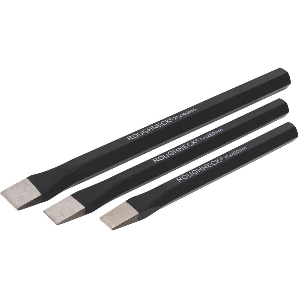 Image of Roughneck Cold Chisel Set 3 Pack 
