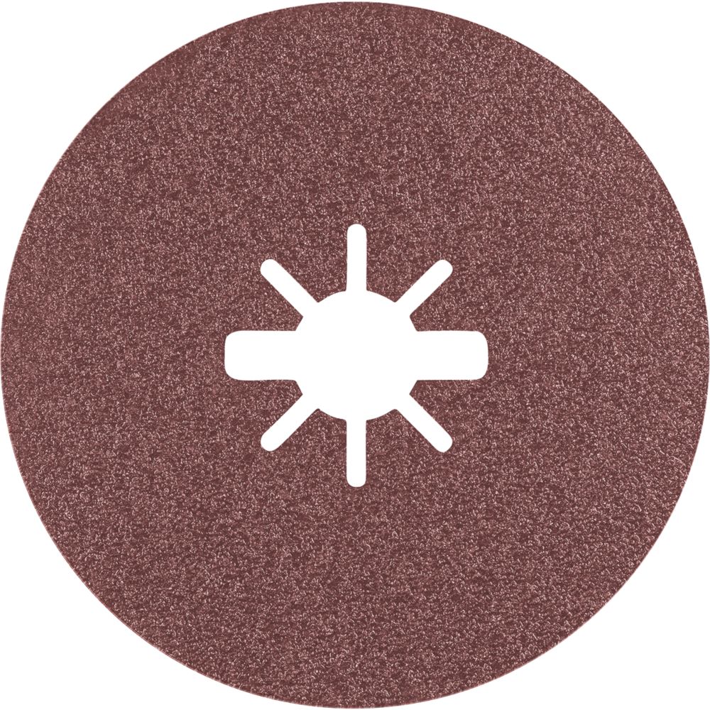 Image of Bosch Expert R781 Prisma X-Lock Fibre Discs 115mm x X-Lock 80 Grit 25 Pack 