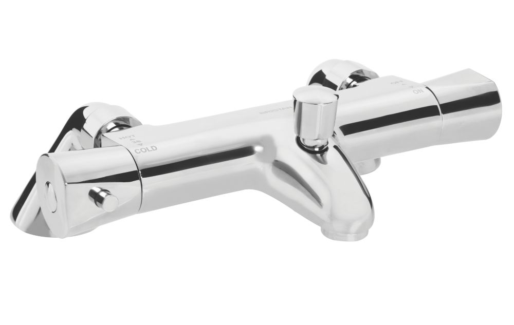 Image of Bristan Artisan Deck-Mounted Thermostatic Thermostatic Bath Shower Mixer Tap Chrome 