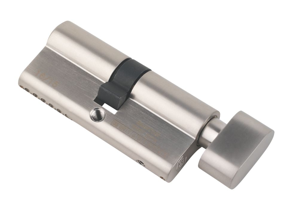 Image of Smith & Locke Fire Rated Thumbturn 6-Pin Euro Cylinder Lock 35-35 