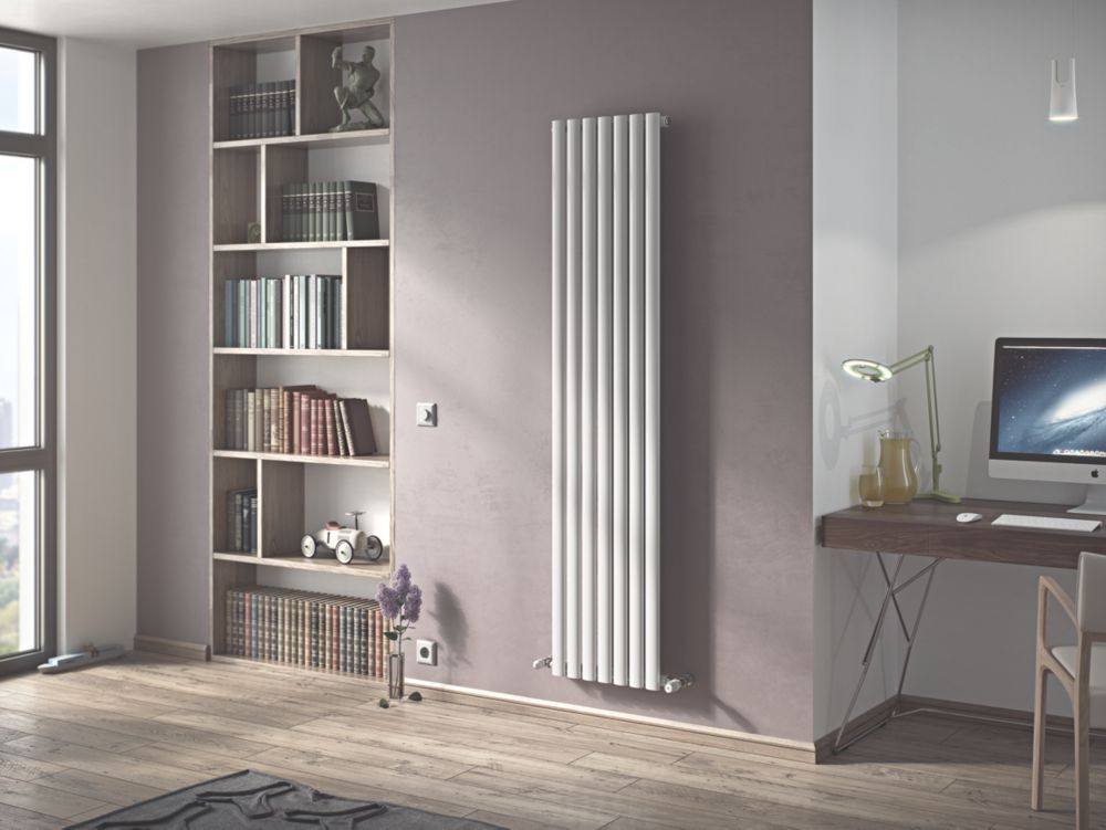 Image of Ximax Fortuna Designer Radiator 1800mm x 294mm White 2109BTU 