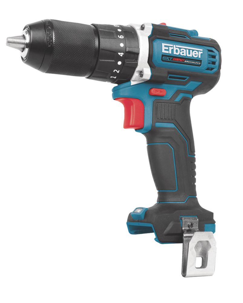 Image of Erbauer ECD12-Li-2 12V Li-Ion EXT Brushless Cordless Combi Drill - Bare 