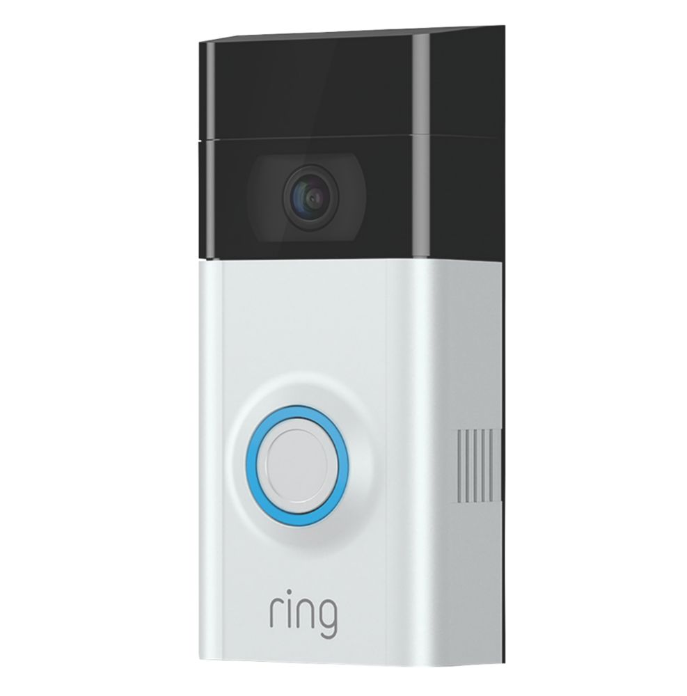 Image of Ring V2 Video Doorbell V2 Silver / Black 