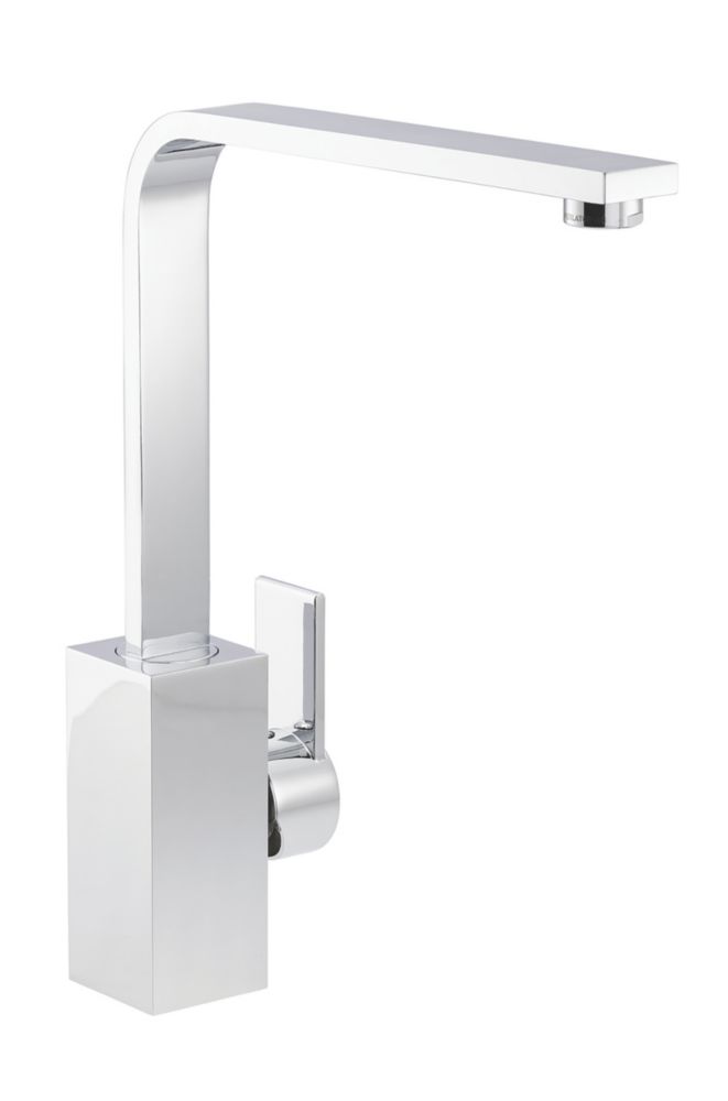Image of Streame by Abode Pixell Quad Single Lever Mono Mixer Kitchen Tap Chrome 