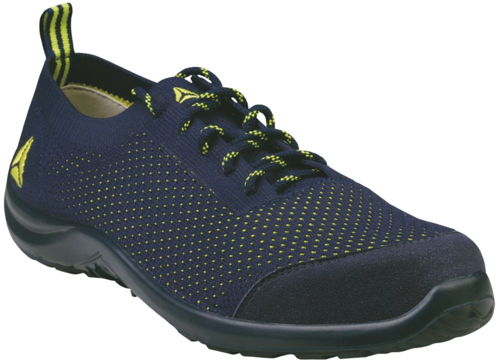 Image of Delta Plus Summer Safety Trainers Blue / Yellow Size 10 