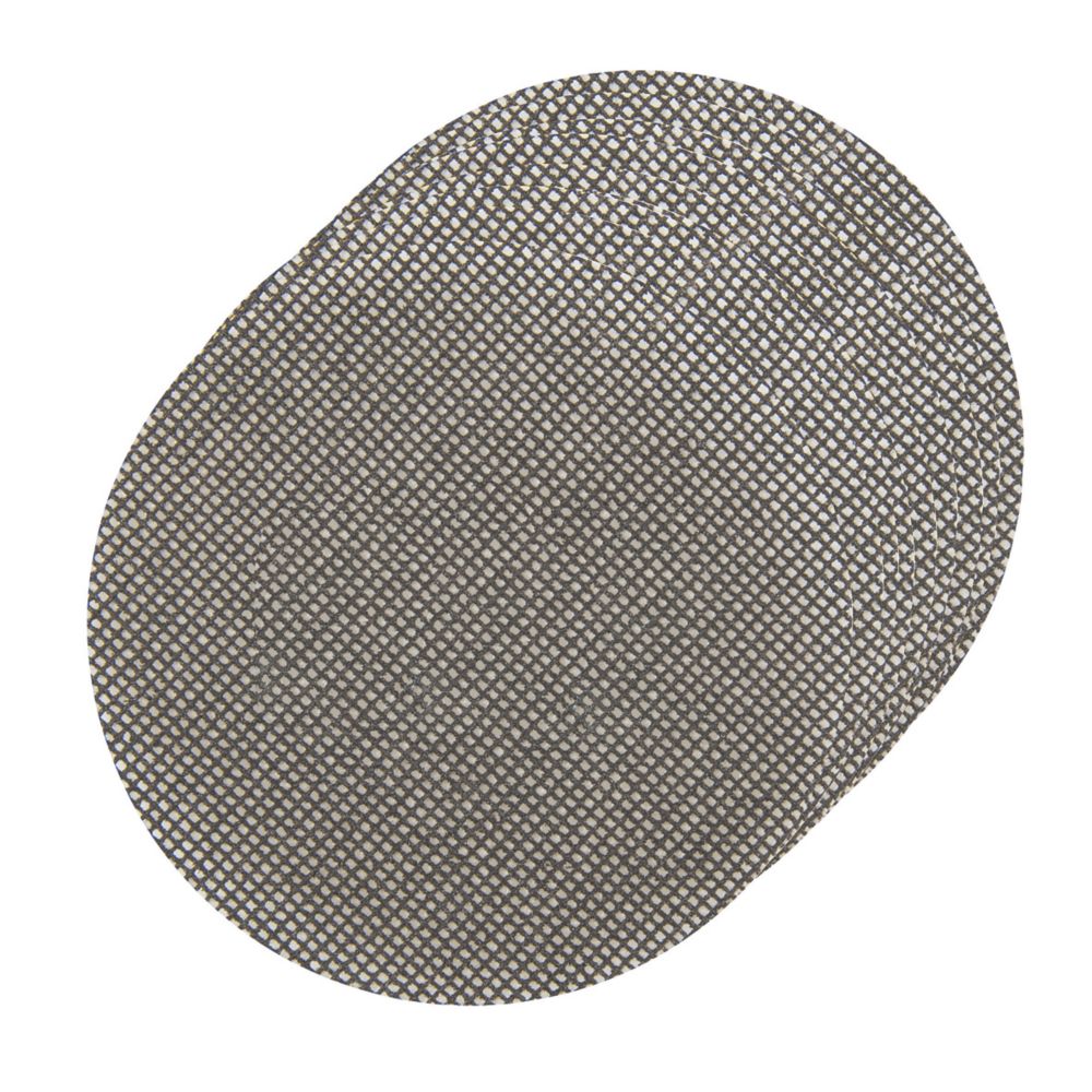 Image of Silverline Hook & Loop Discs Mesh 125mm 40 / 80 / 120 Grit 10 Pack 