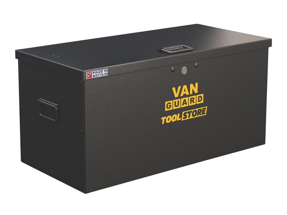Image of Van Guard VG500S Lockable Tool Store Small Black 770mm x 370mm x 370mm 