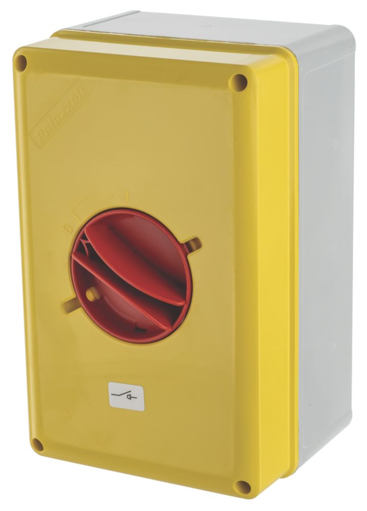 Image of Lewden 208104 100A 4-Pole Rotary Isolator Switch NO 