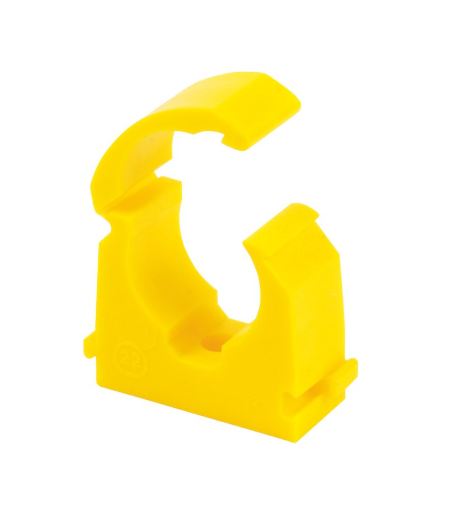 Image of Talon 22mm Hinged Clip Yellow 20 Pack 