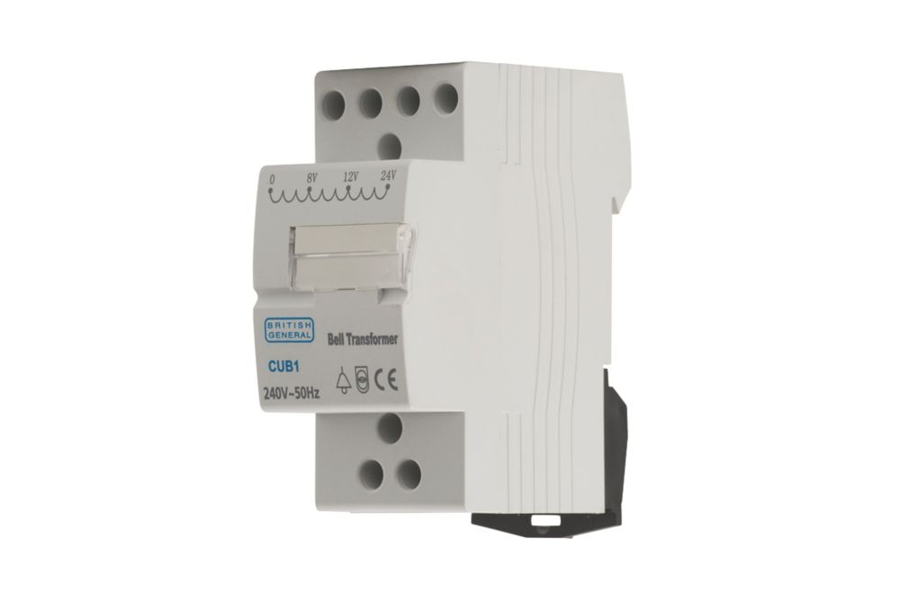 Image of British General Fortress 8-24V AC 8VA Bell Transformer Module 