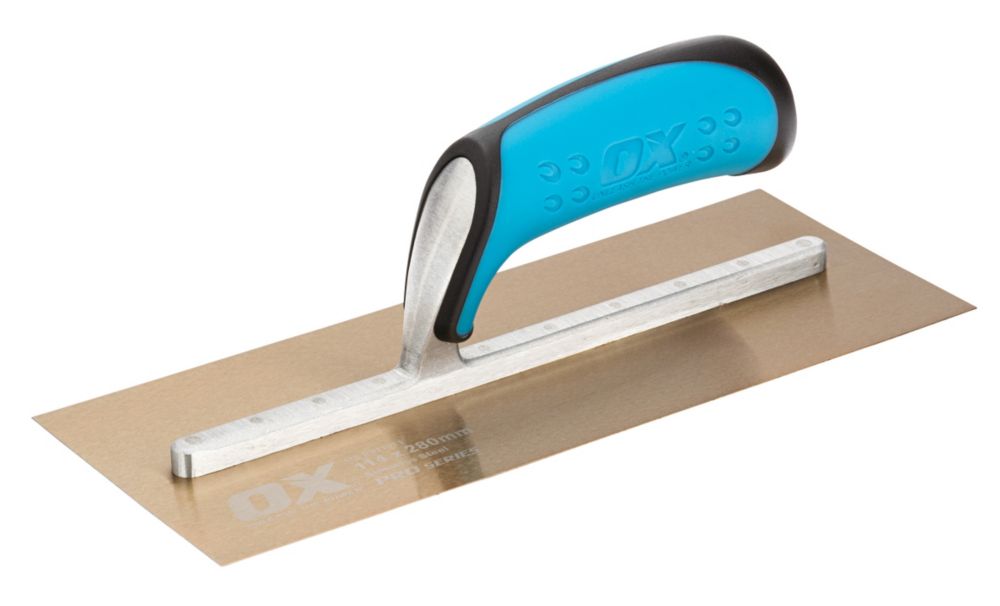 Image of OX Pro Stainless Steel Plastering Trowel 11" x 4 1/2" 