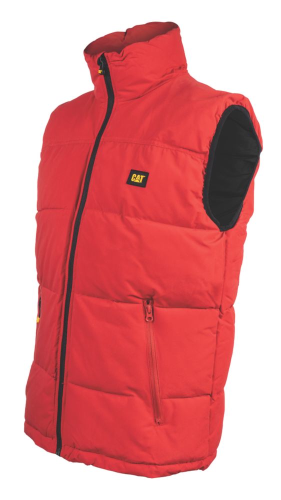 Image of CAT Arctic Zone Body Warmer Hot Red XXXX Large 58-60" Chest 