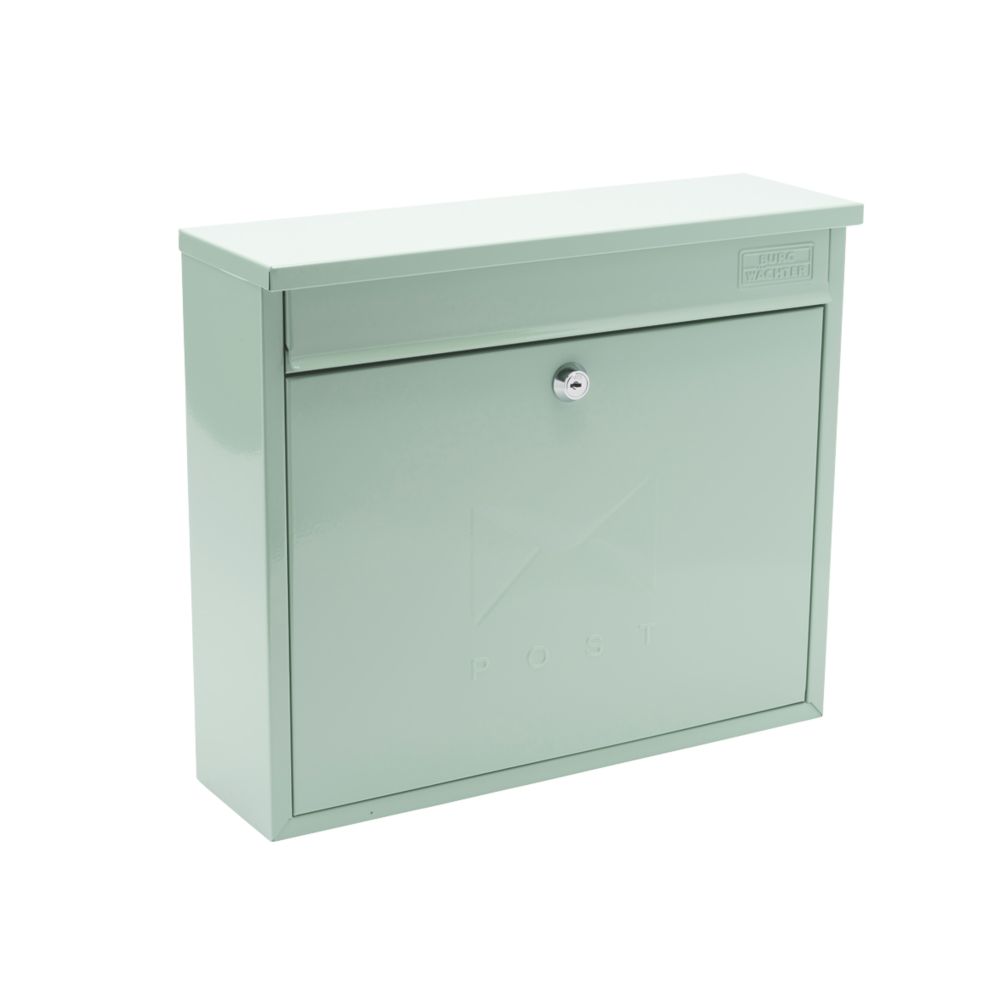 Image of Burg-Wachter Elegance Post Box Chartwell Green Powder-Coated 