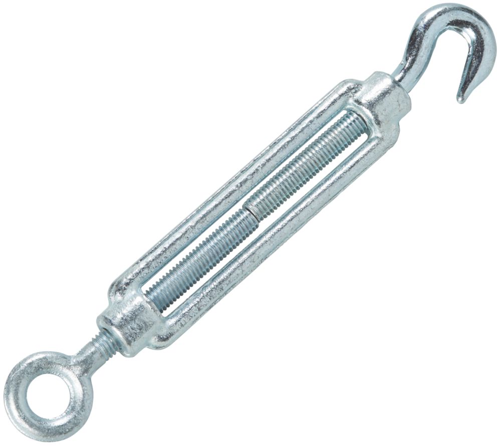 Image of Diall Zinc-Plated Turnbuckle 8mm 