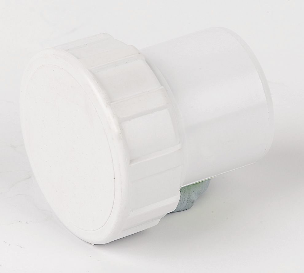 Image of FloPlast ABS Access Plugs White 32mm 5 Pack 