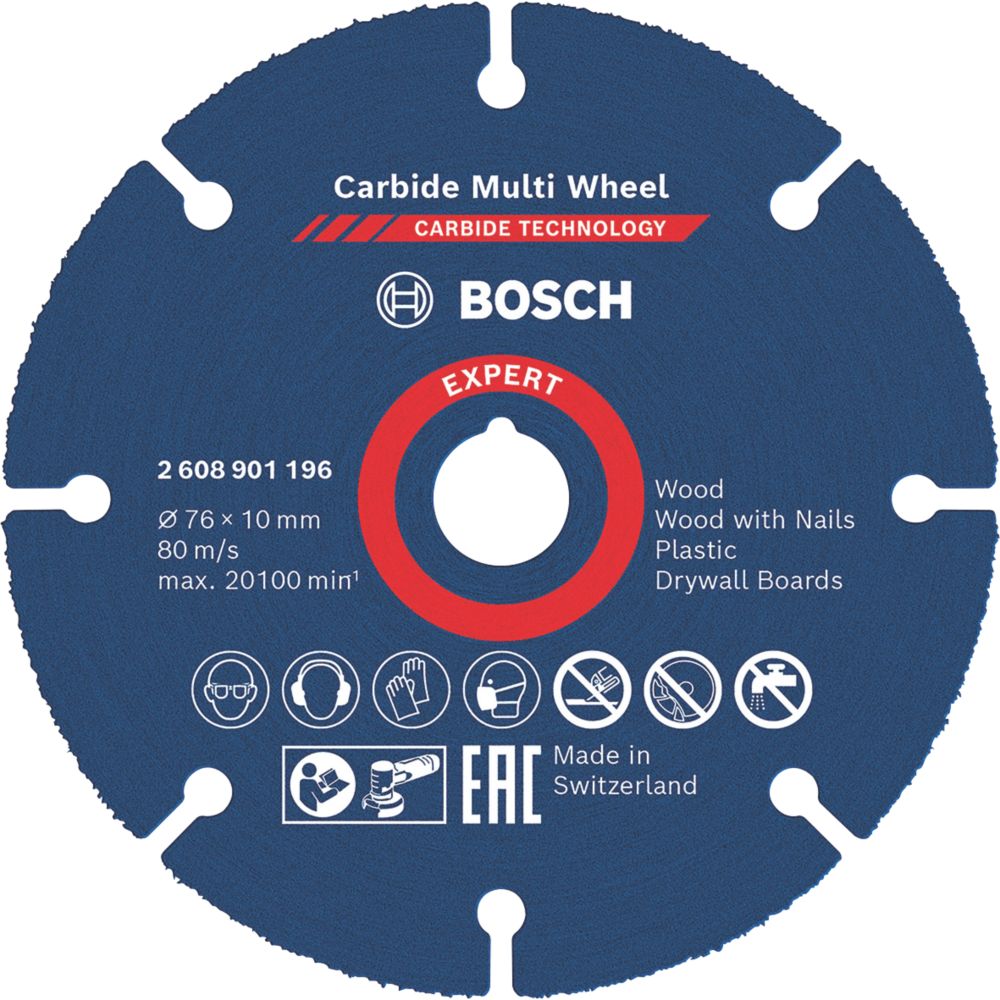 Image of Bosch Expert Multi-Material Cutting Disc 3" 