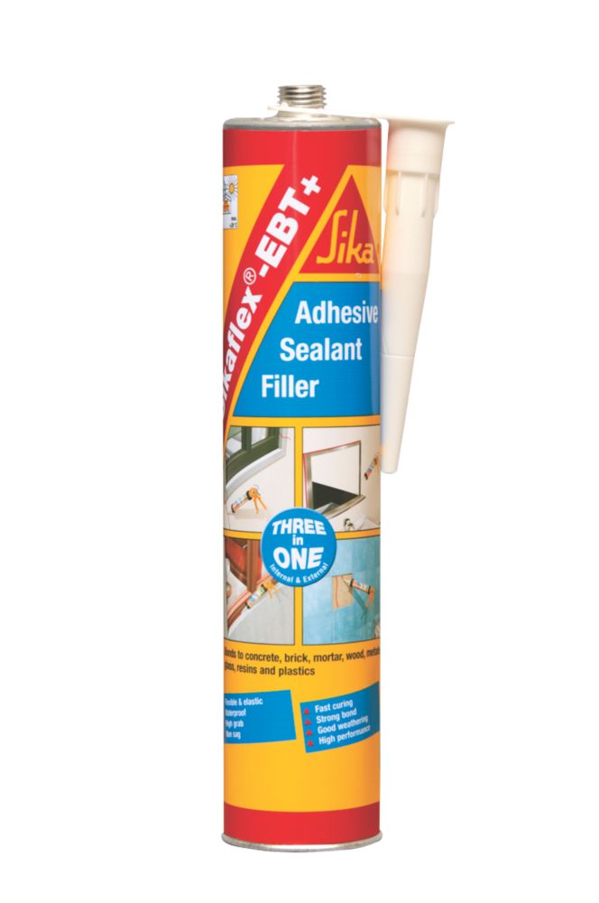 Image of Sika Sikaflex EBT+ All-Weather Sealant White 300ml 