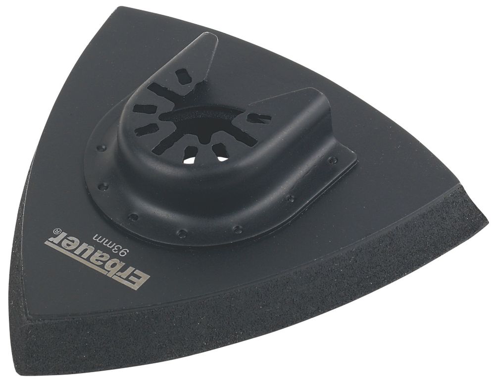 Image of Erbauer MLT64937 Sanding Plate 93mm x 93mm 