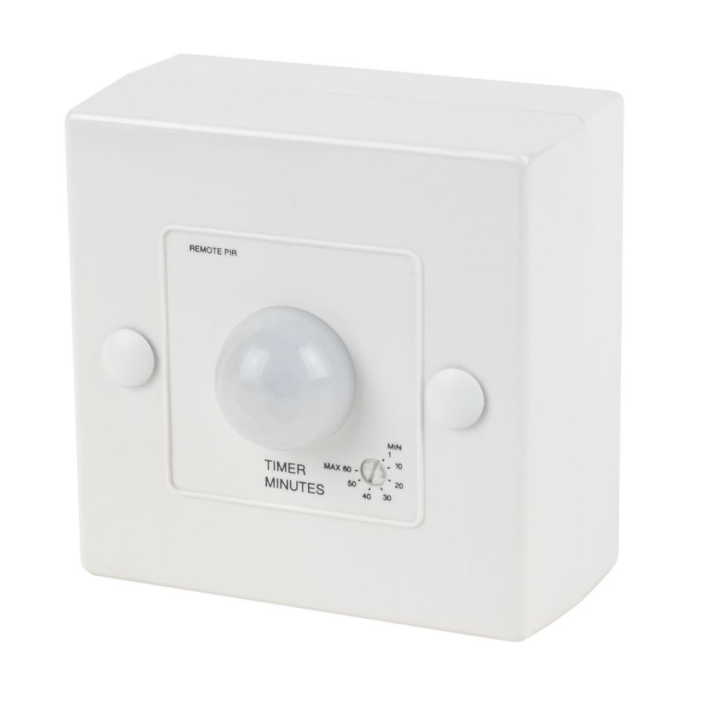 Image of Manrose 1362 Passive Infrared Bathroom Fan Control with Timer 
