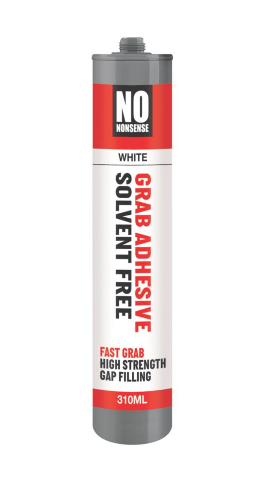 Image of No Nonsense Grab Adhesive Solvent-Free White 310ml 