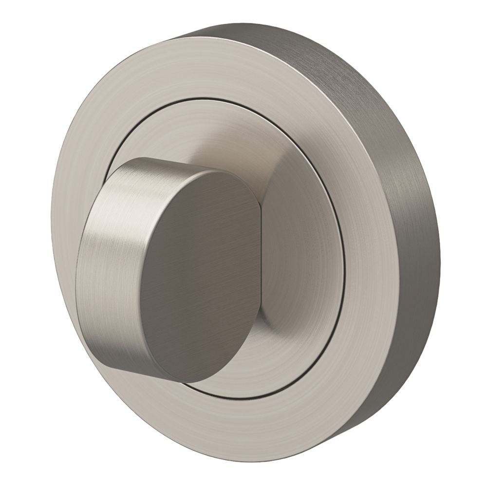 Image of Smith & Locke Standard WC Thumbturn Set Satin Nickel 50mm 