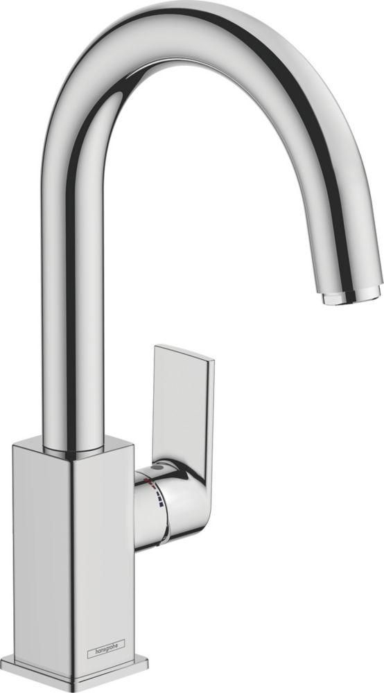Image of Hansgrohe Vernis Shape 200 Basin Mixer with Swivel Spout Chrome 