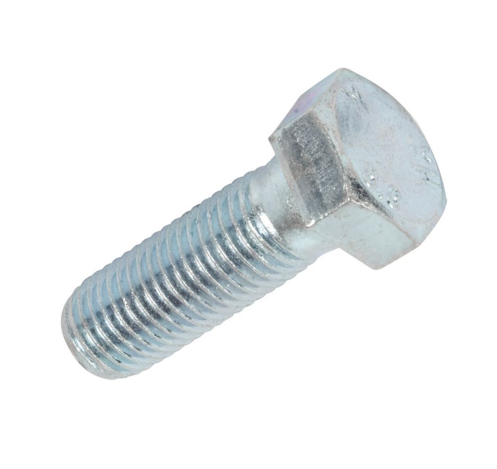 Image of Easyfix 87521 Bright Zinc-Plated High Tensile Steel Hex Bolts M20 x 60mm 25 Pack 