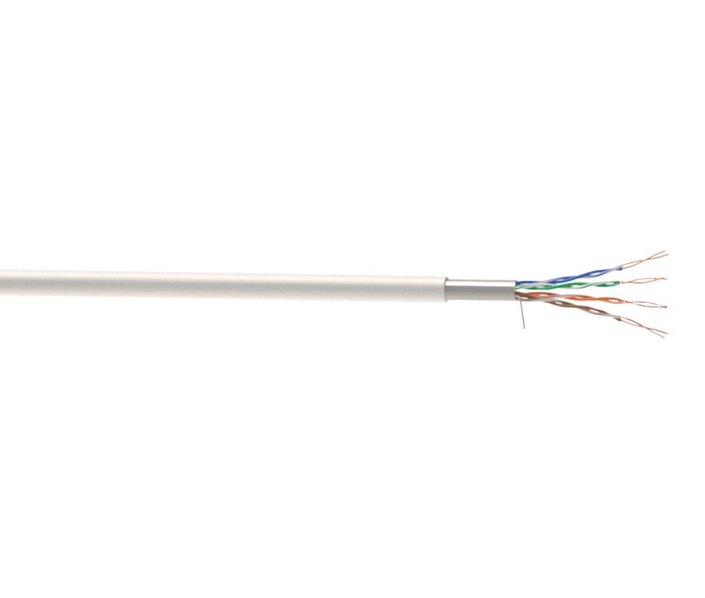 Image of Time Cat 5e Grey 4-Pair 8-Core Unshielded Ethernet Cable 50m Drum 