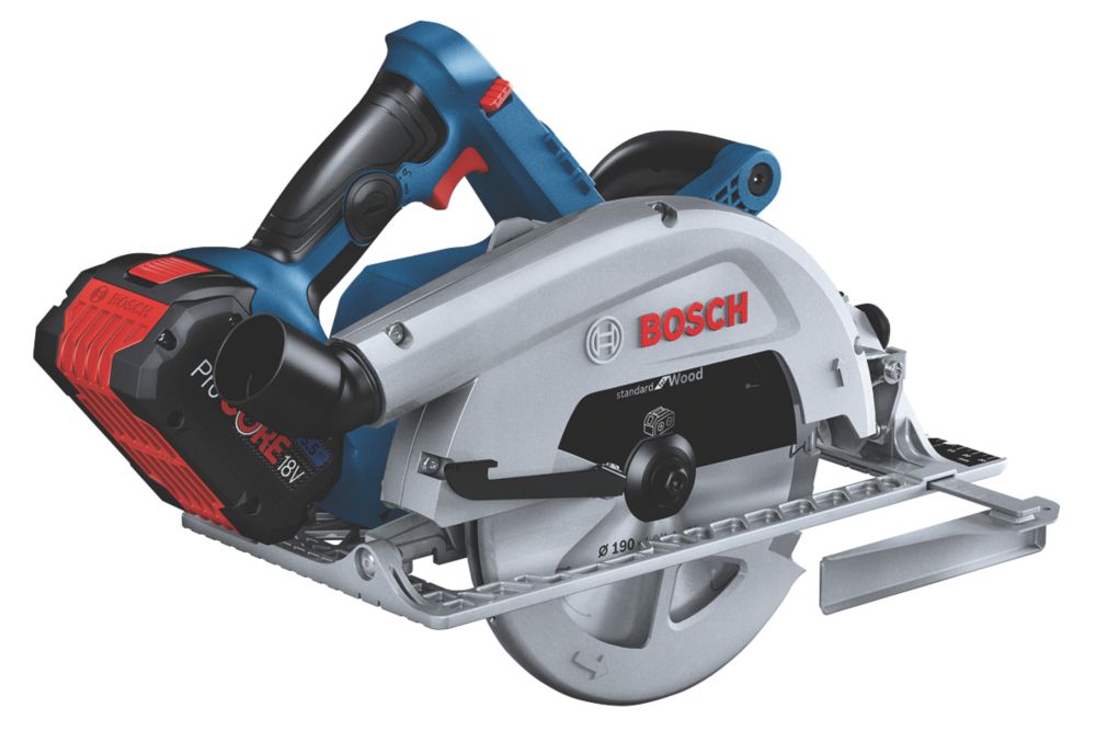 Image of Bosch GKS 18V-68 C 190mm 18V 1 x 5.5Ah Li-Ion ProCORE Brushless Cordless BITURBO Circular Saw 
