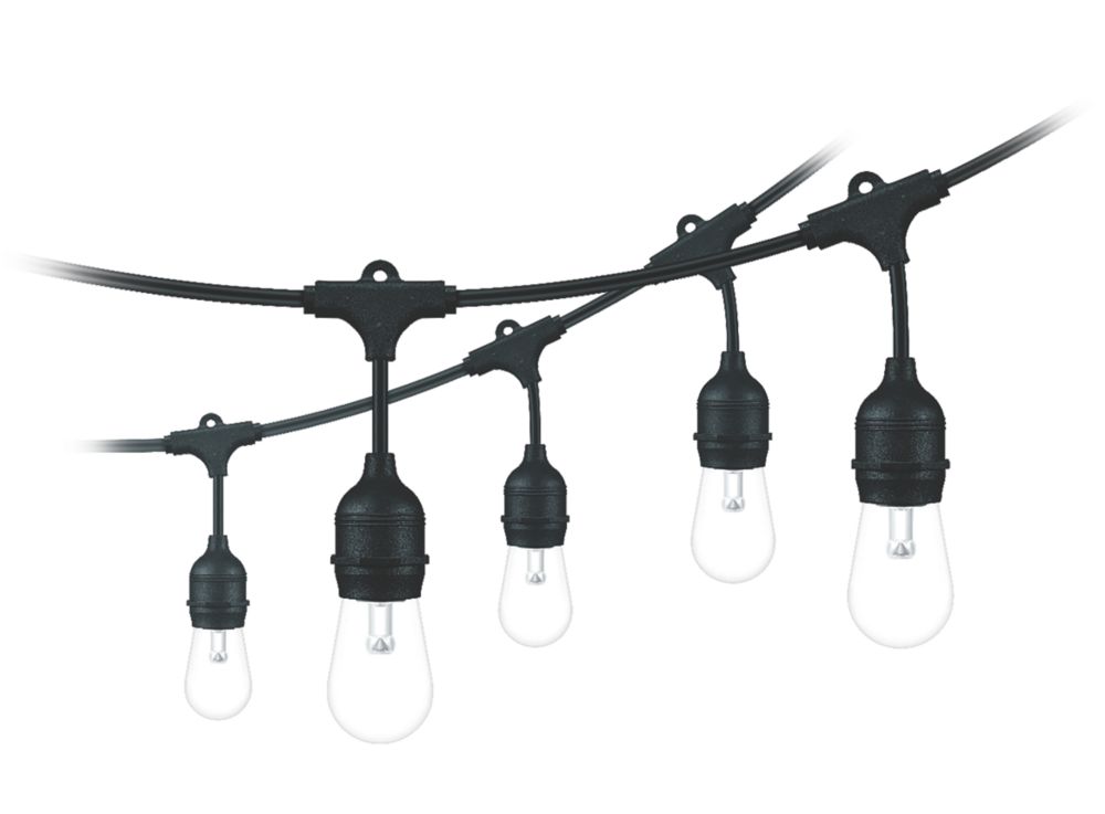 Image of WiZ 14.8m Outdoor LED Smart String Lights 12W 120lm 